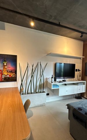Apartamento à venda com 57m², 1 quarto e 1 vaga Apartamento à venda com 57m², 1 quarto e 1 vagaSala