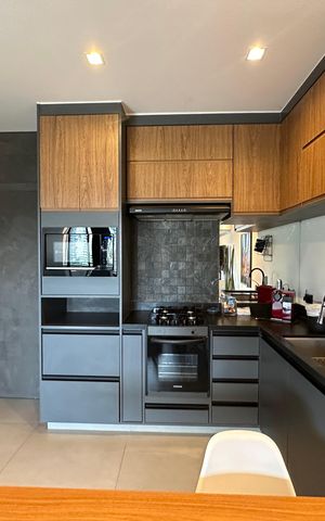 Apartamento à venda com 57m², 1 quarto e 1 vaga Apartamento à venda com 57m², 1 quarto e 1 vagaCozinha