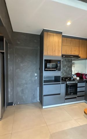 Apartamento à venda com 57m², 1 quarto e 1 vaga Apartamento à venda com 57m², 1 quarto e 1 vagaCozinha