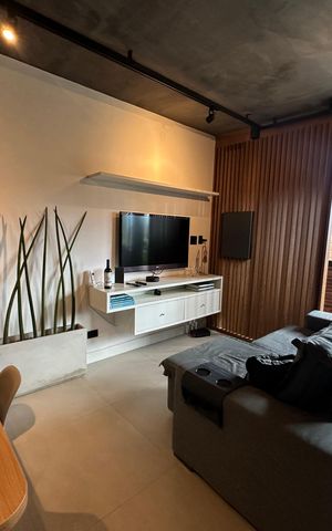 Apartamento à venda com 57m², 1 quarto e 1 vaga Apartamento à venda com 57m², 1 quarto e 1 vagaSala