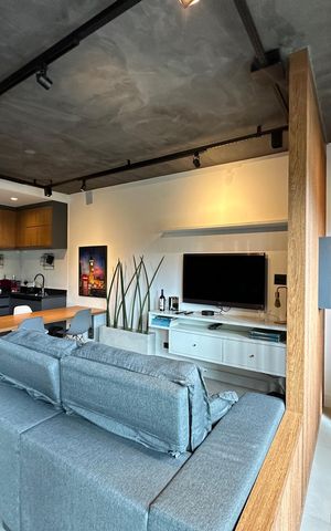 Apartamento à venda com 57m², 1 quarto e 1 vaga Apartamento à venda com 57m², 1 quarto e 1 vagaSala