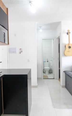 Apartamento à venda com 35m², 2 quartos e sem vagaCozinha e Área de Serviço