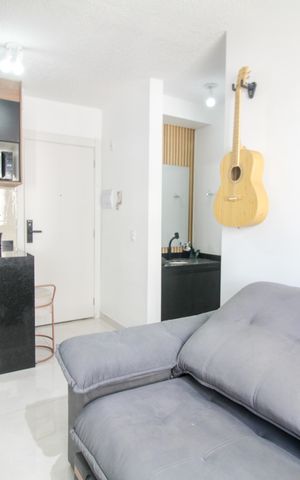Apartamento à venda com 35m², 2 quartos e sem vagaSala