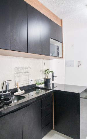 Apartamento à venda com 35m², 2 quartos e sem vagaCozinha e Área de Serviço
