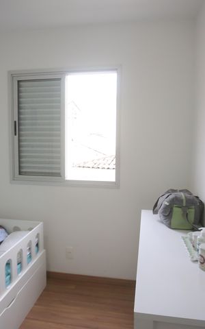 Apartamento à venda com 81m², 3 quartos e 2 vagasQuarto 2