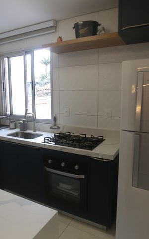 Apartamento à venda com 81m², 3 quartos e 2 vagasCozinha