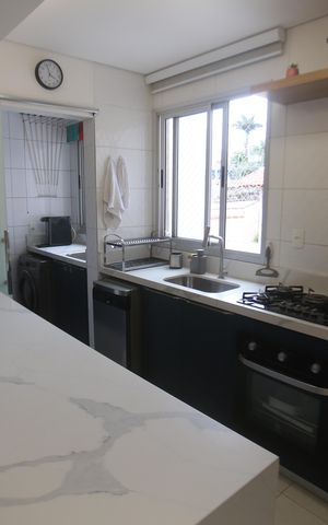 Apartamento à venda com 81m², 3 quartos e 2 vagasCozinha
