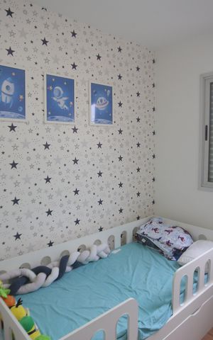 Apartamento à venda com 81m², 3 quartos e 2 vagasQuarto 2