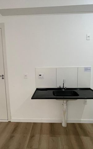 Apartamento à venda com 37m², 2 quartos e sem vaga Apartamento à venda com 37m², 2 quartos e sem vagaCozinha e Área de Serviço