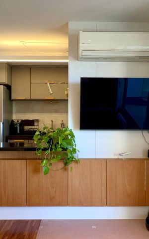 Studio à venda com 42m², 1 quarto e 1 vaga Studio à venda com 42m², 1 quarto e 1 vagaSala