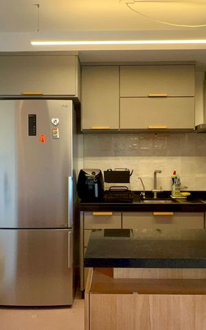 Studio à venda com 42m², 1 quarto e 1 vaga Studio à venda com 42m², 1 quarto e 1 vagaCozinha