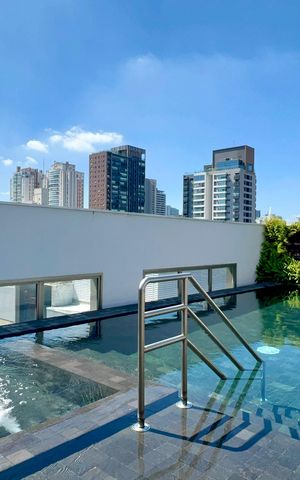 Studio à venda com 42m², 1 quarto e 1 vaga Studio à venda com 42m², 1 quarto e 1 vagaPiscina