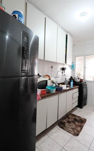 Apartamento à venda com 62m², 2 quartos e 1 vagaCozinha e Área de Serviço