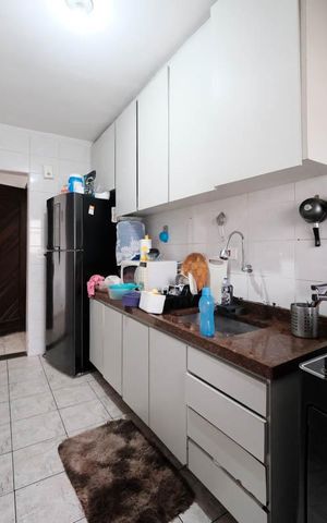 Apartamento à venda com 62m², 2 quartos e 1 vagaCozinha e Área de Serviço