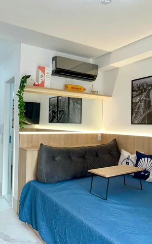 Studio à venda com 24m², 1 quarto e sem vaga Studio à venda com 24m², 1 quarto e sem vagaStudio