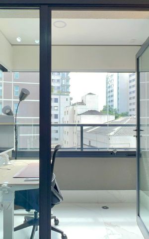Studio à venda com 24m², 1 quarto e sem vaga Studio à venda com 24m², 1 quarto e sem vagaVaranda