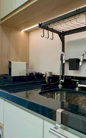 Studio à venda com 24m², 1 quarto e sem vaga Studio à venda com 24m², 1 quarto e sem vagaCozinha
