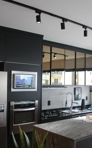 Apartamento à venda com 89m², 2 quartos e 2 vagasSala e Cozinha integrada 