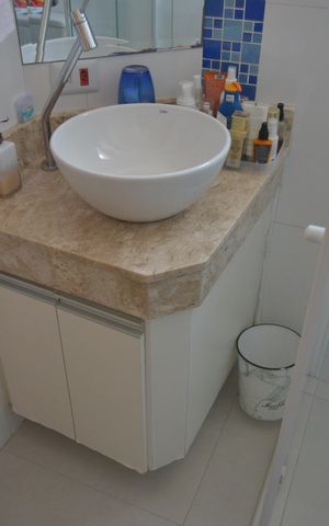 Apartamento à venda com 190m², 3 quartos e 2 vagasBanheiro da Suíte 1