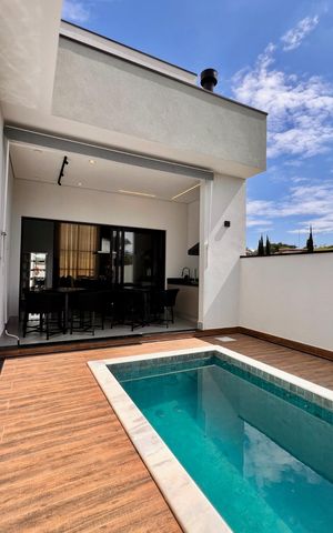 Casa de condomínio à venda com 300m², 3 quartos e 2 vagas Casa de condomínio à venda com 300m², 3 quartos e 2 vagasÁrea externa
