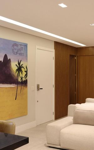 Apartamento à venda com 155m², 3 quartos e 2 vagas Apartamento à venda com 155m², 3 quartos e 2 vagasSala