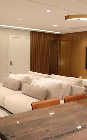 Apartamento à venda com 155m², 3 quartos e 2 vagas Apartamento à venda com 155m², 3 quartos e 2 vagasSala