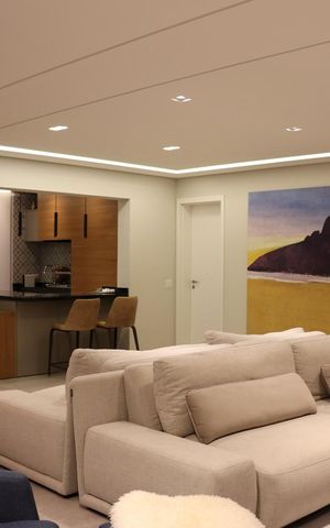 Apartamento à venda com 155m², 3 quartos e 2 vagas Apartamento à venda com 155m², 3 quartos e 2 vagasSala