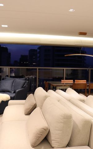 Apartamento à venda com 155m², 3 quartos e 2 vagas Apartamento à venda com 155m², 3 quartos e 2 vagasSala