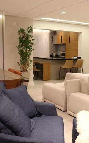 Apartamento à venda com 155m², 3 quartos e 2 vagas Apartamento à venda com 155m², 3 quartos e 2 vagasSala
