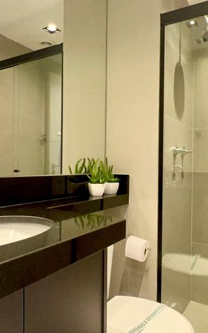 Studio à venda com 20m², 1 quarto e sem vaga Studio à venda com 20m², 1 quarto e sem vagaBanheiro