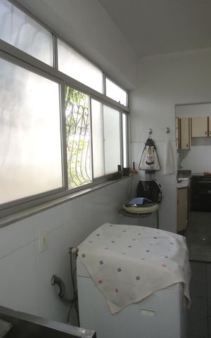 Apartamento para alugar com 176m², 3 quartos e 3 vagasArea de serviço