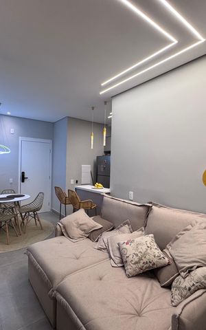 Apartamento à venda com 66m², 2 quartos e 1 vaga Apartamento à venda com 66m², 2 quartos e 1 vagaSala