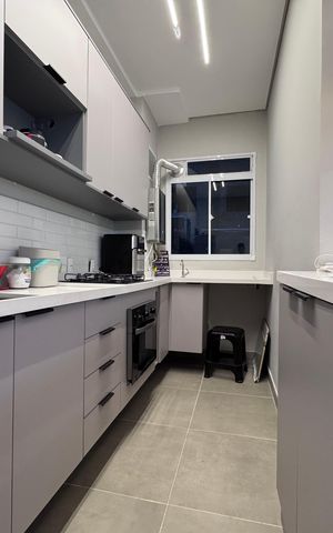 Apartamento à venda com 66m², 2 quartos e 1 vaga Apartamento à venda com 66m², 2 quartos e 1 vagaCozinha e Área de Serviço