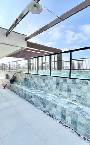 Studio à venda com 24m², 1 quarto e sem vaga Studio à venda com 24m², 1 quarto e sem vagaÁrea comum - Piscina
