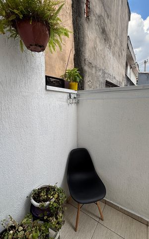 Apartamento à venda com 47m², 2 quartos e 1 vaga Apartamento à venda com 47m², 2 quartos e 1 vagaQuarto 2 Varanda