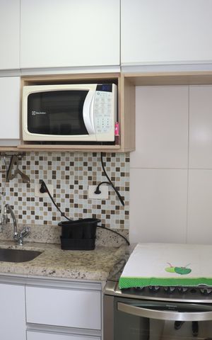 Apartamento à venda com 52m², 1 quarto e 1 vagaCozinha