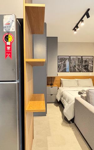 Studio à venda com 33m², 1 quarto e sem vaga Studio à venda com 33m², 1 quarto e sem vagaStudio