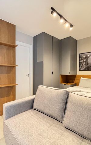 Studio à venda com 33m², 1 quarto e sem vaga Studio à venda com 33m², 1 quarto e sem vagaStudio