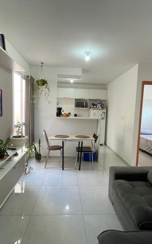 Apartamento à venda com 45m², 2 quartos e 1 vaga