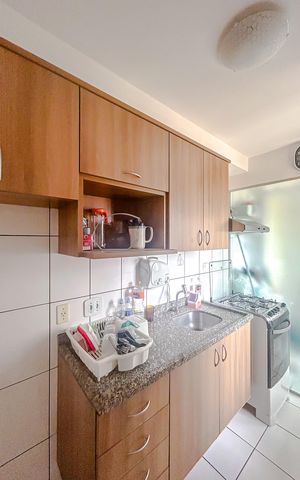 Apartamento à venda com 66m², 2 quartos e 1 vagaCozinha