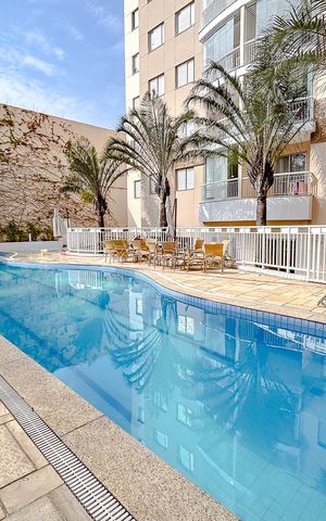 Apartamento à venda com 66m², 2 quartos e 1 vagaÁrea comum - Piscina