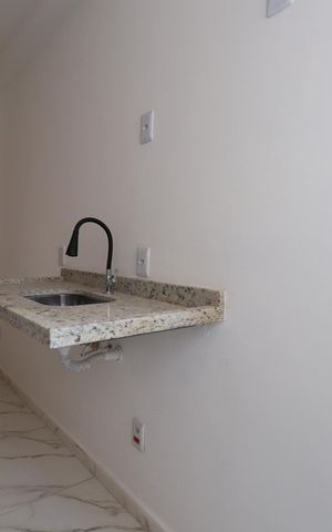 Apartamento para alugar com 28m², 2 quartos e sem vagaCozinha e Área de Serviço