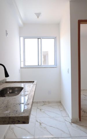 Apartamento para alugar com 28m², 2 quartos e sem vagaCozinha e Área de Serviço