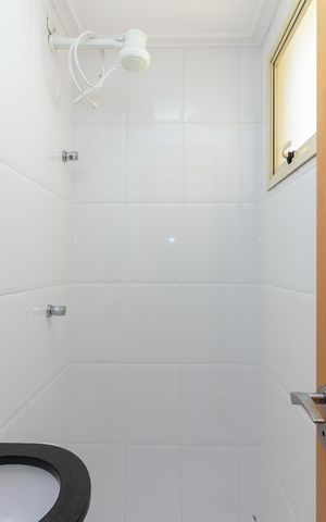 Apartamento à venda com 148m², 3 quartos e 3 vagasBanheiro de Serviço