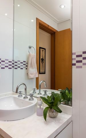 Apartamento à venda com 148m², 3 quartos e 3 vagasBanheiro da Suíte 2