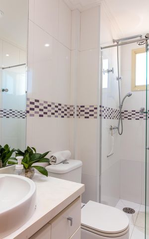 Apartamento à venda com 148m², 3 quartos e 3 vagasBanheiro da Suíte 2