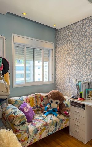 Apartamento à venda com 200m², 3 quartos e 4 vagas Apartamento à venda com 200m², 3 quartos e 4 vagasQuarto 2 - Suíte