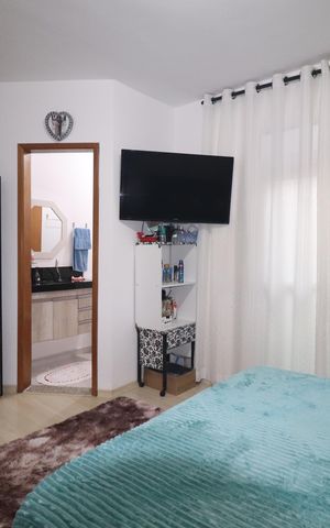 Apartamento à venda com 122m², 3 quartos e 2 vagasQuarto 1 suíte