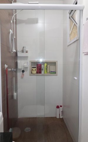 Apartamento à venda com 122m², 3 quartos e 2 vagasBanheiro Quarto 1 suíte