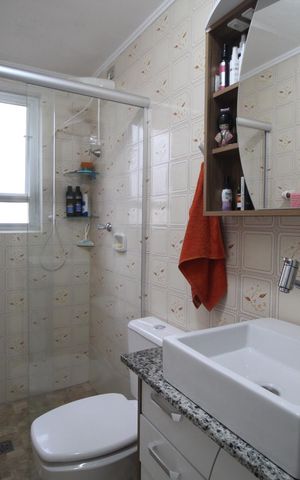 Apartamento à venda com 70m², 2 quartos e sem vagaBanheiro